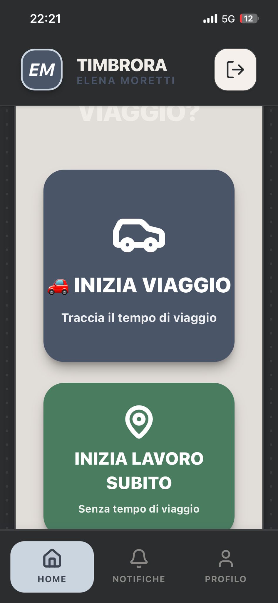Trasferte dalla PWA